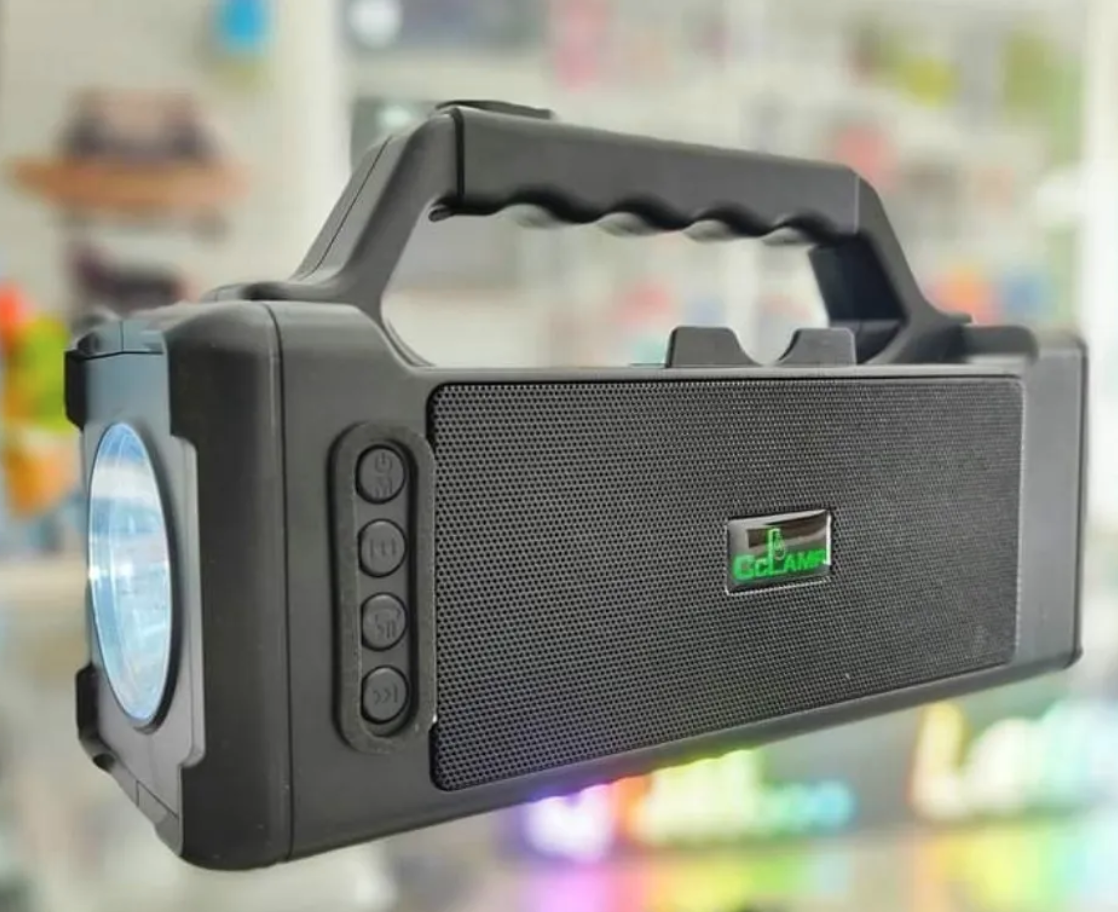 Boxa portabila cl 16 bluetooth cu panou solar și radio